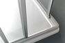 ADRIA Box doccia Angolare scorrevole finitura bianco 90 cm trasparente (misura 80/90-80/90 h.185) - Bagno Italiano