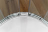 YUMI Box doccia Circolare scorrevole finitura bianco 80 cm h195 trasparente (misura 77/80-77/80 h.195 raggio 55) - Bagno Italiano