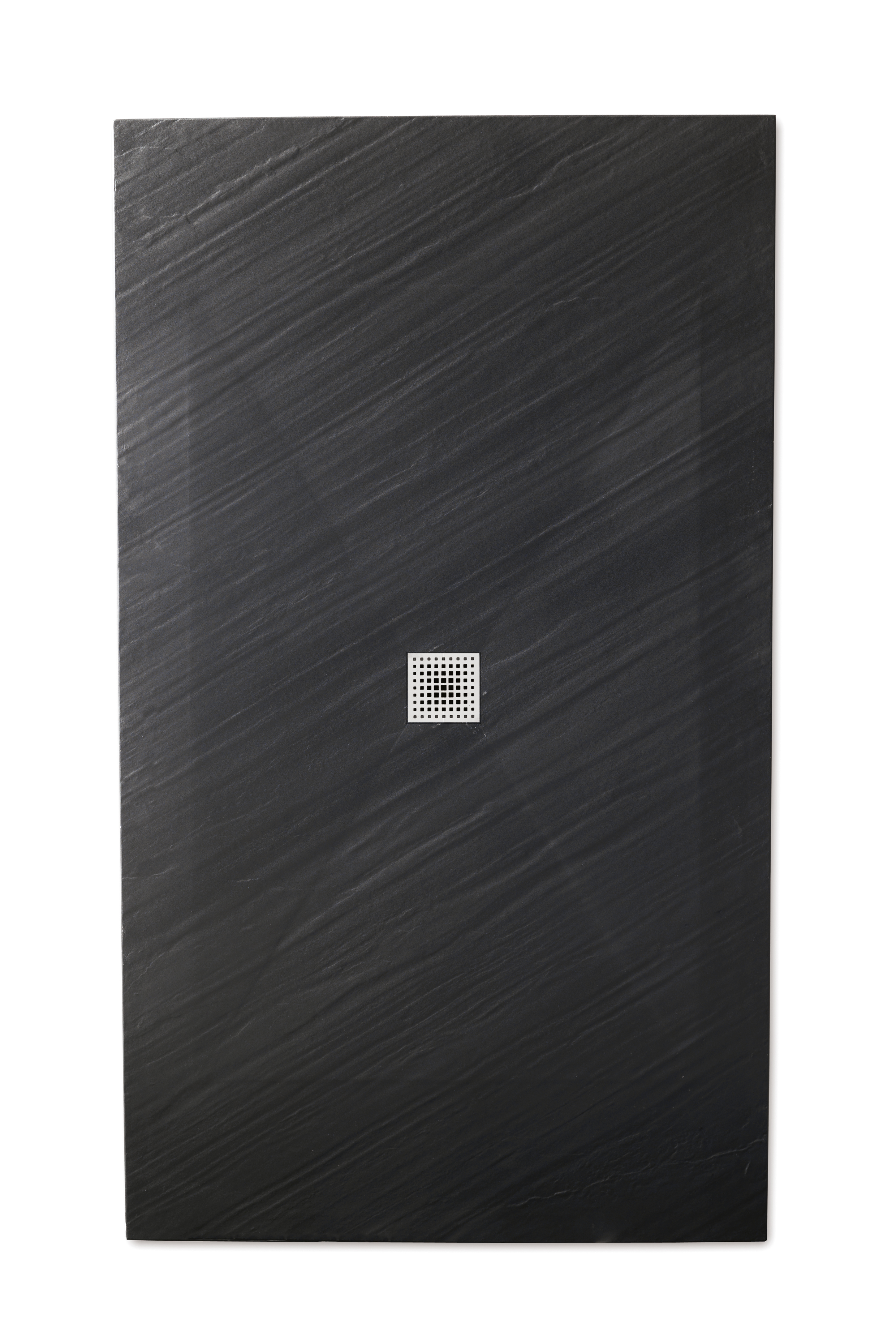 PIANA piatto doccia ultra flat 3 cm in Mineralstone 80x160 finitura nero - Bagno Italiano