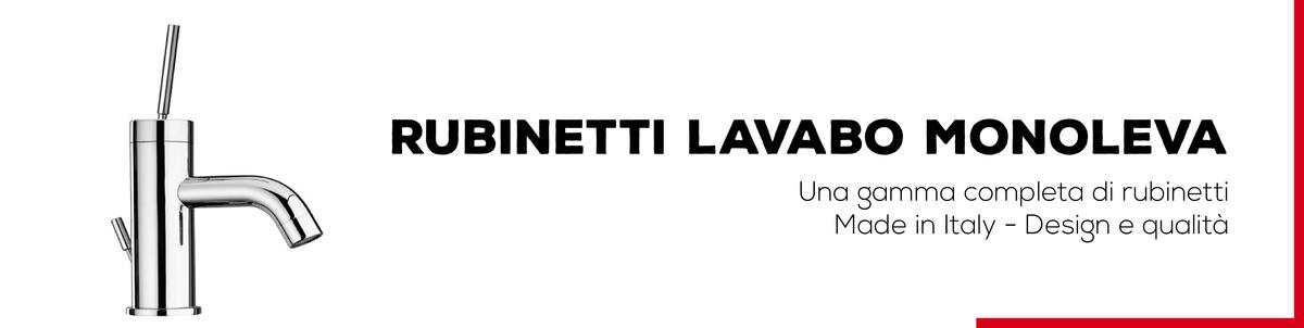 Rubinetti Lavabo Monoleva - Bagno Italiano
