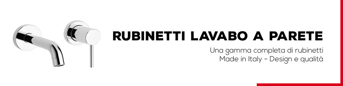 Rubinetti Lavabo a Parete - Bagno Italiano
