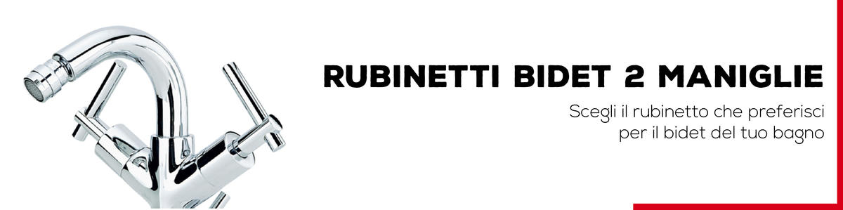 Rubinetti Bidet 2 Maniglie - Bagno Italiano