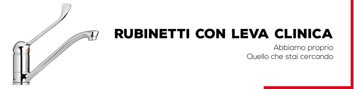 Rubinetti con Leva Clinica - Bagno Italiano