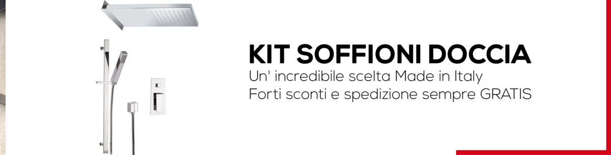 Kit Soffioni Doccia Completi  - Bagno Italiano