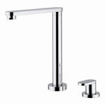 HI-TECH rubinetto monocomando lavello sottofinestra con canna abbattibile  - Bagno Italiano