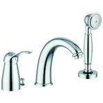 MIRO MI3000 rubinetto monocomando bordo vasca 3 fori - Bagno Italiano