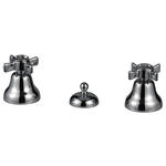 BIJOU BJ764 batteria bidet 3 fori con scarico 1 pollice 1/4 - Bagno Italiano