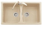 SPAZIO 86.20 Lavello cucina a due vasche - Bagno Italiano