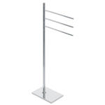 ZENITH ZE301 Piantana porta salviette con tre bracci mobili - Bagno Italiano