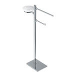MATISSE Piantana con elementi mobili - porta salviette, porta rotolo e porta sapone - - Bagno Italiano