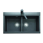 LUX 86.20 Lavello cucina a due vasche - Bagno Italiano