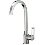 SHARK miscelatore lavello orizzontale con bocca a P diam.18 - Bagno Italiano