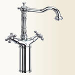 PAPIRO 896 monoforo per lavabo con canna alta - Bagno Italiano