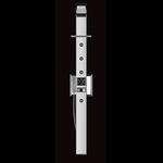 PRISMA pannello doccia in alluminio anodizzato e abs h.185 cm - Bagno Italiano
