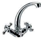 REVIVAL monoforo lavabo con canna fusa corta - Bagno Italiano