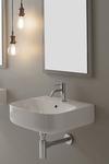 MOON 50R H15 lavabo da appoggio o sospeso - Bagno Italiano