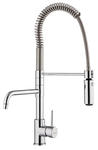 KITCHEN PROGRAM Monocomando lavello con molla, doccia e canna - Bagno Italiano