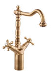 OLD FASHION Monoforo lavabo bocca girevole con prolunga e scarico - Bagno Italiano