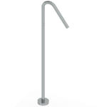 Miscelatore progressivo da terra per vasca o lavabo in acciaio inox - Bagno Italiano