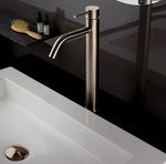XONI miscelatore lavabo alto in acciaio inox con scarico - Bagno Italiano