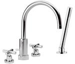 JAX Batteria bordo vasca quattro fori  - Bagno Italiano