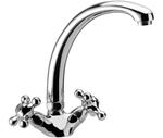 REVIVAL Monoforo lavello con bocca fusa girevole - Bagno Italiano
