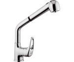 ECO Miscelatore lavello monoforo bocca alta con doccia estraibile - Bagno Italiano