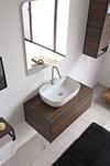 GLAM 56/R lavabo d'appoggio - Bagno Italiano