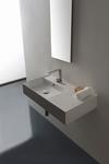 TEOREMA 2.0 80 SHELF lavabo da appoggio o sospeso - Bagno Italiano
