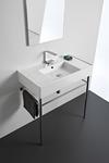 TEOREMA 2.0 80 DOUBLE SHELF lavabo da appoggio o sospeso - Bagno Italiano