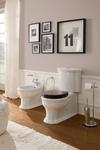 CASTELLANA vaso monoblocco + cassetta + bidet a terra - Bagno Italiano