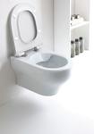 CLEAR Vaso sospeso Rimless - Bagno Italiano