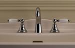 RETRO' Batteria lavabo con bocca alta e scarico - Bagno Italiano