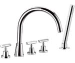 TILLY Batteria bordo vasca con doccia estraibile - Bagno Italiano