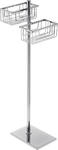 MT Piantana in ottone cromato con due griglie - Bagno Italiano