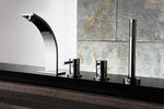THOR Monocomando bordo vasca quattro fori - Bagno Italiano