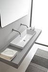 TEOREMA 2.0 Lavabo incasso 100 x 36 Cm - Bagno Italiano