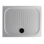 H6-FLAT piatto doccia ceramica 100X80 - Bagno Italiano