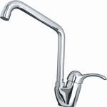 ELITE monocomando lavello leva laterale canna "L" - Bagno Italiano