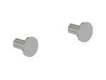 Coppia di appendini in acciaio inox - Bagno Italiano