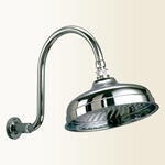 WELLNESS DI503O kit soffione retrò diam.200 in ottone - Bagno Italiano