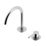 Crolla serie Iconica  msicelatore lavabo due fori e scarico clic clac  finitura cromo   - Bagno Italiano