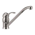  Monocomando lavello canna bassa finitura cromo - Bagno Italiano