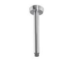 EMPORIO MOTTA Braccio soffione da soffitto rotondo 200mm in acciaio inox finitura satinato - Bagno Italiano