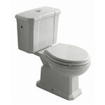 ETHOS vaso monoblocco con scarico "P" con meccanismo di scarico e coprivaso  - Bagno Italiano