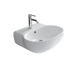 ERGO 7119 lavabo cm 55x48xh18, monoforo - Bagno Italiano