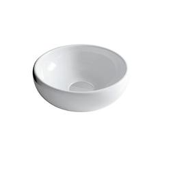 ERGO 7105 lavabo da appoggio diam.  cm 42x h15,5. senza foro troppopieno - Bagno Italiano