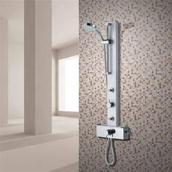 HYDRA pannello doccia in alluminio anodizzato e abs - Bagno Italiano