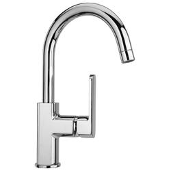 OVO 86.250 rubinetto monocomando lavabo con bocca tubo orientabile scarico automatico 1.1/4 - Bagno Italiano