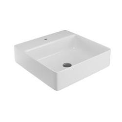 Lavabo da appoggio monoforo rettangolare 50 LIL4250101 - Bagno Italiano